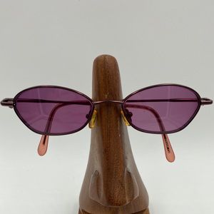 Vintage CE-TRU 2294 Purple Oval Sunglasses Frames